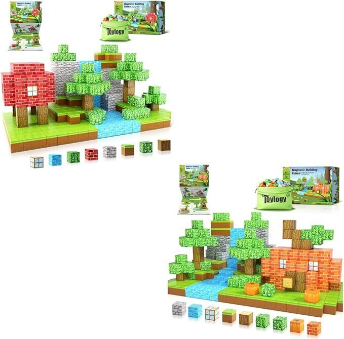 Minecraft magnetkuubikud, 100tk