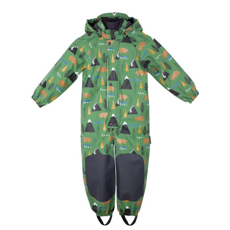 Jonathan fliisvoodriga vihmakombe - roheline