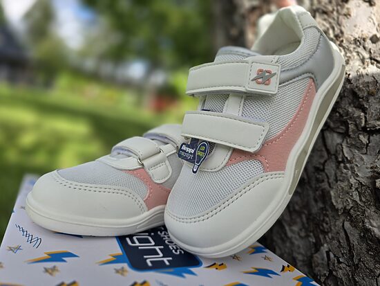 Beppi Barefoot vilkuvad tossud - White