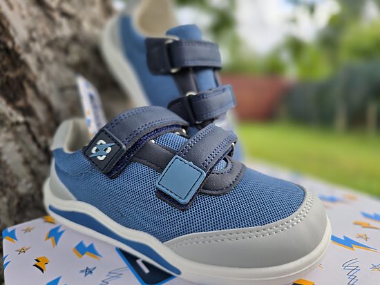 Beppi Barefoot vilkuvad tossud - Blue