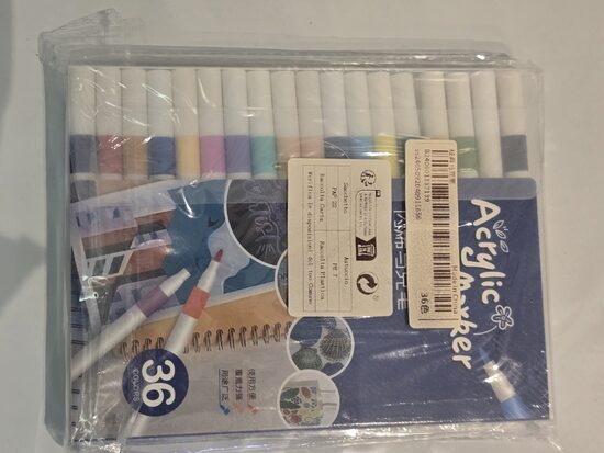 Akrüülmarkerid - 36tk