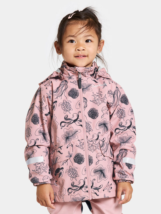 Didriksons Norma Shell jope, Ocean Soft Pink