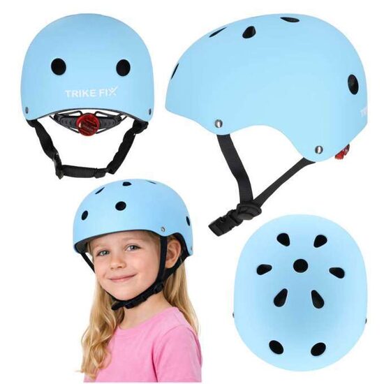 Trike Fix kiiver LED M (55-58 cm) – Helesinine