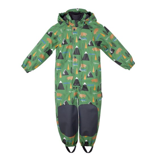 Jonathan fliisvoodriga vihmakombe - roheline